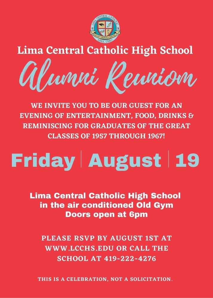 Join us for a 1957-1967 Reunion Party!