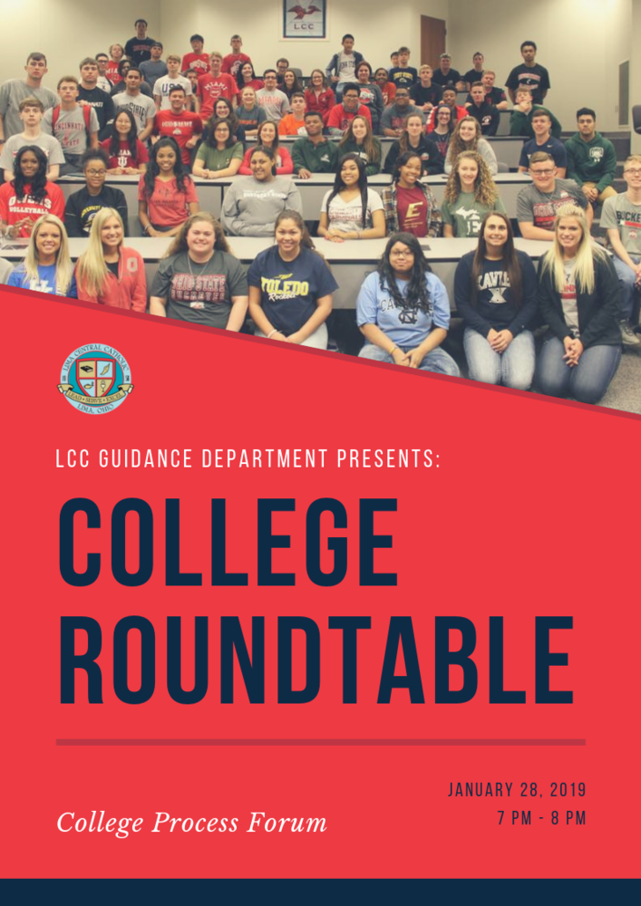 College Roundtable Mon. Jan 28